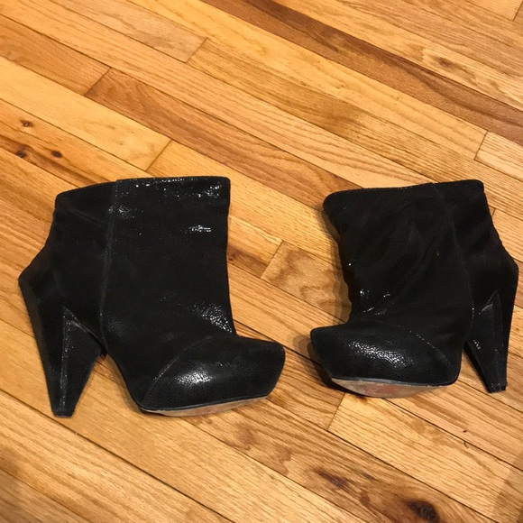 Hexagonal Whimsgoth Rave Moto Rock Festival Leather Cone Chunky Emo Punk y2k - Picture 6 of 8